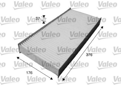 VALEO 715614 FILTR, VĖDINIMAS VIETOS PASAZERSKIEJ 