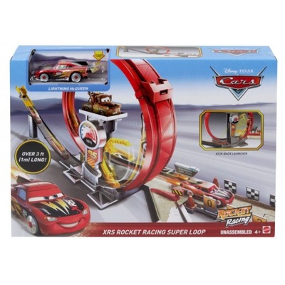 Mattel Cars Auta Tor samochodowy Superpętla Rocket Racing Mattel GJW44