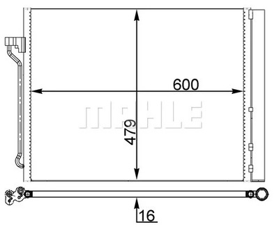 AC463000S/MAH CONDENSER  