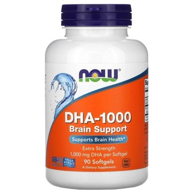 NOW FOODS DHA-1000 Brain Support Extra Strength