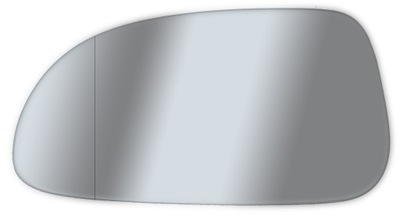 Вкладыш зеркало chevrolet lacetti i nubira asf левая фото №1