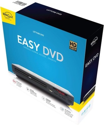 Digiquest Odtwarzacz DVD Easy, czarny