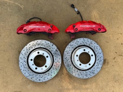 Тормоза передние porsche 911 991 carrera s brembo pń фото №1