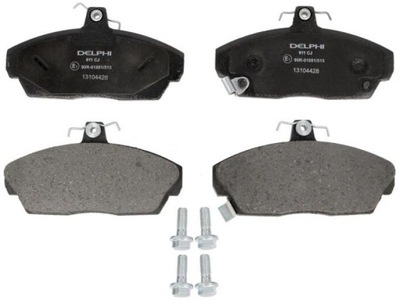 KLOCEK BRAKE SET FRONT HONDA CIVIC VI, CIVIC VII, CONCERTO LOTUS  