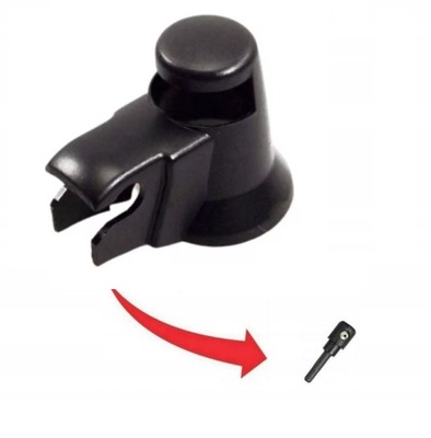 Насадка распылителя + заглушка накладка рычага защита задняя vw fox 05-12 фото №1