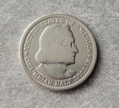 66) USA srebro - 1/2 Dolara -1893 r.