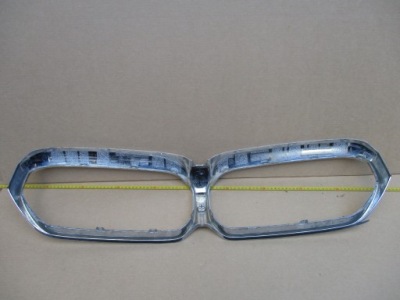 Рамка хром решітка радіатора решітки радіатора bmw g30 g31 g38 f90 lift lci 5113185178 фото №1