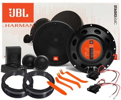 Jbl stage2 604c динамики vw golf 4 5 6 bora jetta фото №1