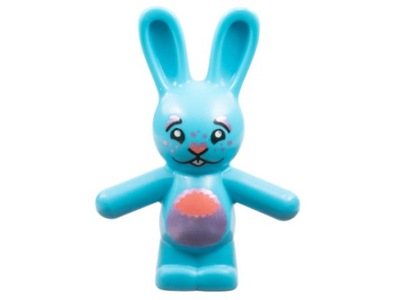 LEGO Medium Azure Bunny Królik Bunchu 66965pb02 Nowy