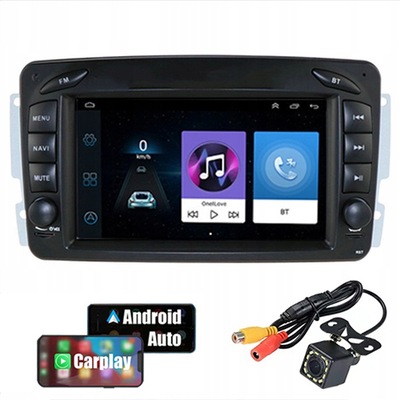 RADIO ANDROID GPS BT MERCEDES GASOLINA VANEO 2002-2005  