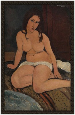 Naszywka Siedzący akt Amedeo Modigliani