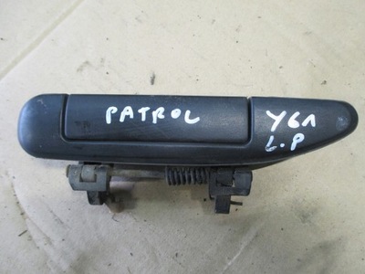 Nissan patrol y61 97- 3дверь ручка левый перед фото №1