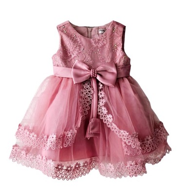 Sukienka balowa, wizytowa dla dziewczynki 3 latka, r. 98 - 36 miesięcy