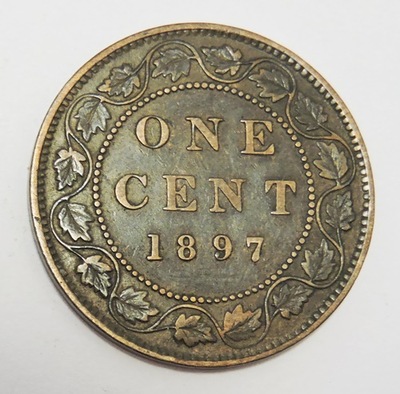 KANADA 1 cent 1897