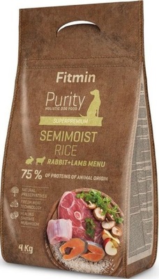 Fitmin Purity Rice Semimoist Rabbit&Lamb 4kg