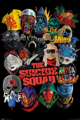 Markowy plakat The Suicide Squad 61x91,5 cm