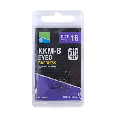 Haczyki Preston - KKM-B Eyed Barbless - 10