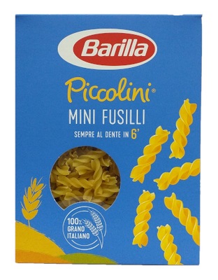 BARILLA włoski makaron Piccolini Fusilli- 500 gr