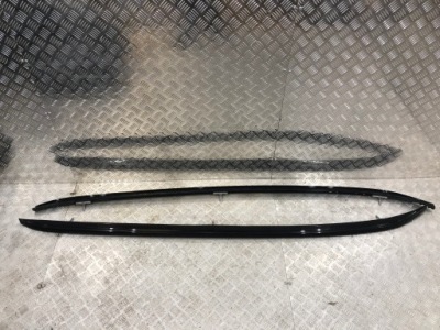 Рейлінги дахові чорні shadow line bmw x3 f25 фото №1