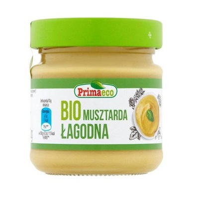 Musztarda łagodna 170g BIO Primavika