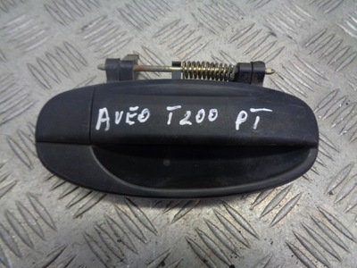 Ручка правая задняя наружная chevrolet aveo t200 фото №1