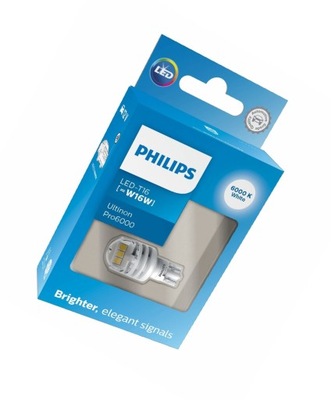 PHILIPS LUZ W16W DIODO LUMINOSO LED 6000K ULTINON PRO6000 12V  