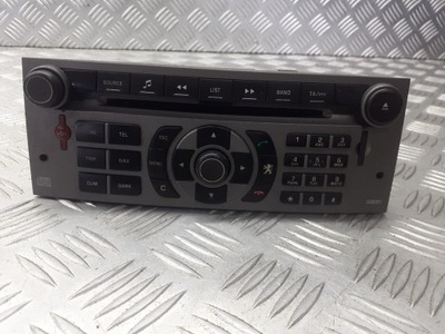Радио заводской cd peugeot 407 sw 2.0 hdi 96565708yw фото №1