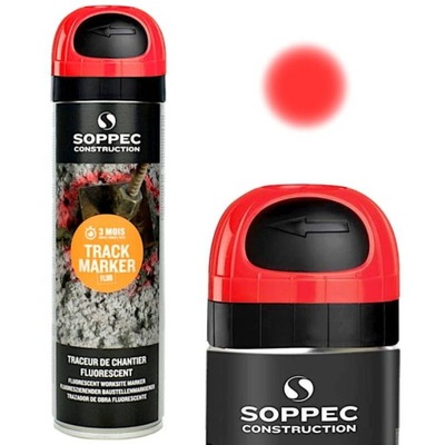 FARBA DO ZNAKOWANIA MARKER CZERWONA 500 ML SOPPEC