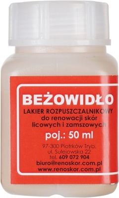 RENOSKÓR BEŻOWIDŁO do barwienia skór skóry