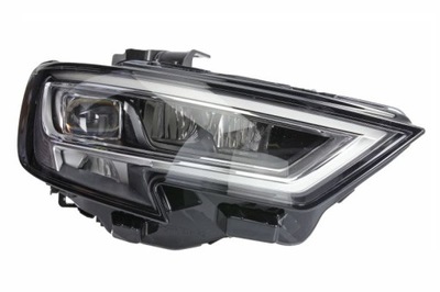 REFLEKTORIUS P AUDI A3 8V 06.16- VALEO VAL046827 (LED, ELEKTRYCZNA, Z SILNIKIE 