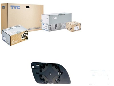 Tyc 337-0062-1 стекло зеркало, зеркало наружное фото №1