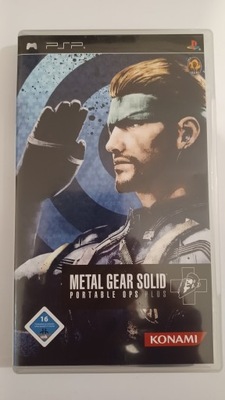 Metal Gear Solid Portable OPS Plus, PSP