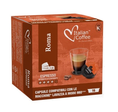 Italian Coffee CAFFE ROMA | A Modo Mio 16
