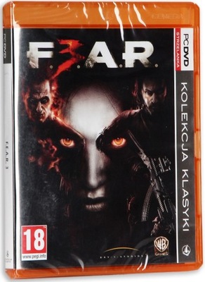 FEAR 3 III F.E.A.R. 3 PC PL NOWA FOLIA