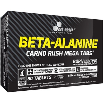 Olimp Beta-alanine Carno Rush Mega Tabs beta-alanina 80 tabletek