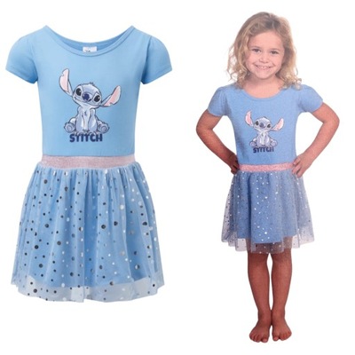 DISNEY tiul tiulowa sukienka STITCH 98-104