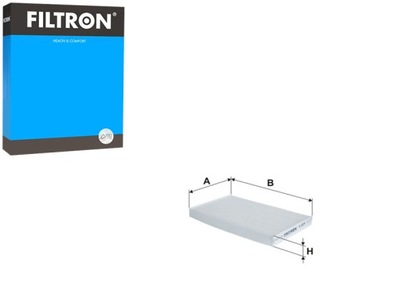 FILTRO CABINAS NISSAN CUBE JUKE LEAF 1.2-ELECTRIC 08.09- FILTRON  