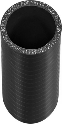 TUBO SILICONA CABLE TUBULADURA NEGRA CONECTOR 16MM CO 10CM  