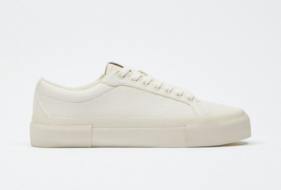 ZARA NOWE BIAŁE SPORTOWE BUTY SNEAKERSY 41