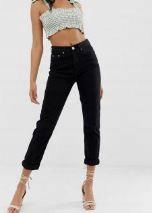 BOOHOO CZARNE JEANSY 36 1A02