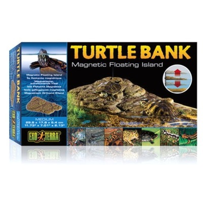 Exo-terra Turtle Bank M wyspa dla żółwia magnetyczna średnia do Terrarium