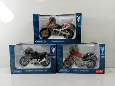 WELLY MOTORBIKE MOTOCYKL 1:18 #DO WYBORU