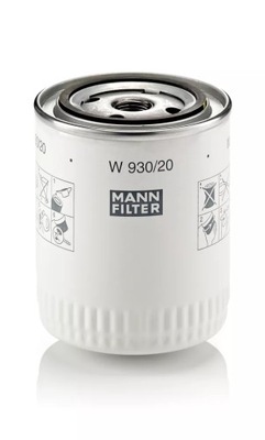 MANN-FILTER ФІЛЬТР МАСЛА FORD 2,5TD SCORPIO