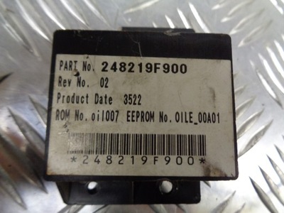 Модуль блок управления nissan micra k12 248219f900 фото №1