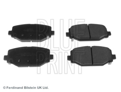 Гальмівні диски гальмівні колодки задня blue print fiat freemont фото №1