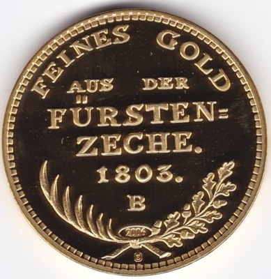 FEINES GOLD AUS DER FURSTEN ZECHE 1803
