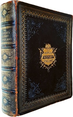 1878 History of England LITOGRAFIE Historia Anglii