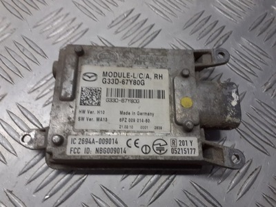 Модуль света mazda 6 gh g33d-67y80g фото №1