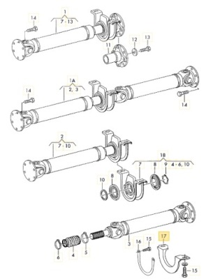 Кронштейн вала приводного 2d0521525 фото №1
