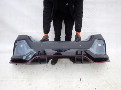 Honda civic x 10 hb type-r 15-21 бампер задняя pdc фото №1